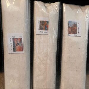 New paint by numbers set of 3 different designs